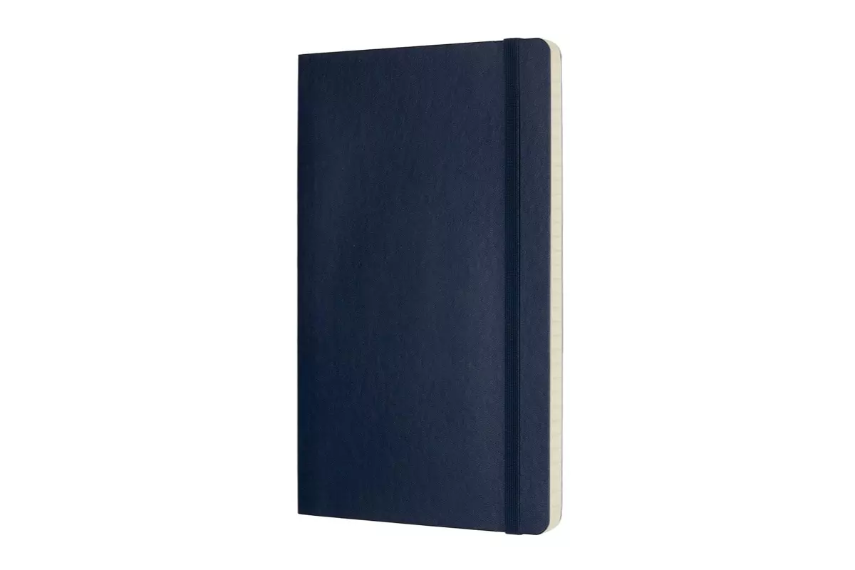 Een Moleskine Ruled Soft Cover Notebook Large Sapphire Blue koop je bij Moleskine.nl